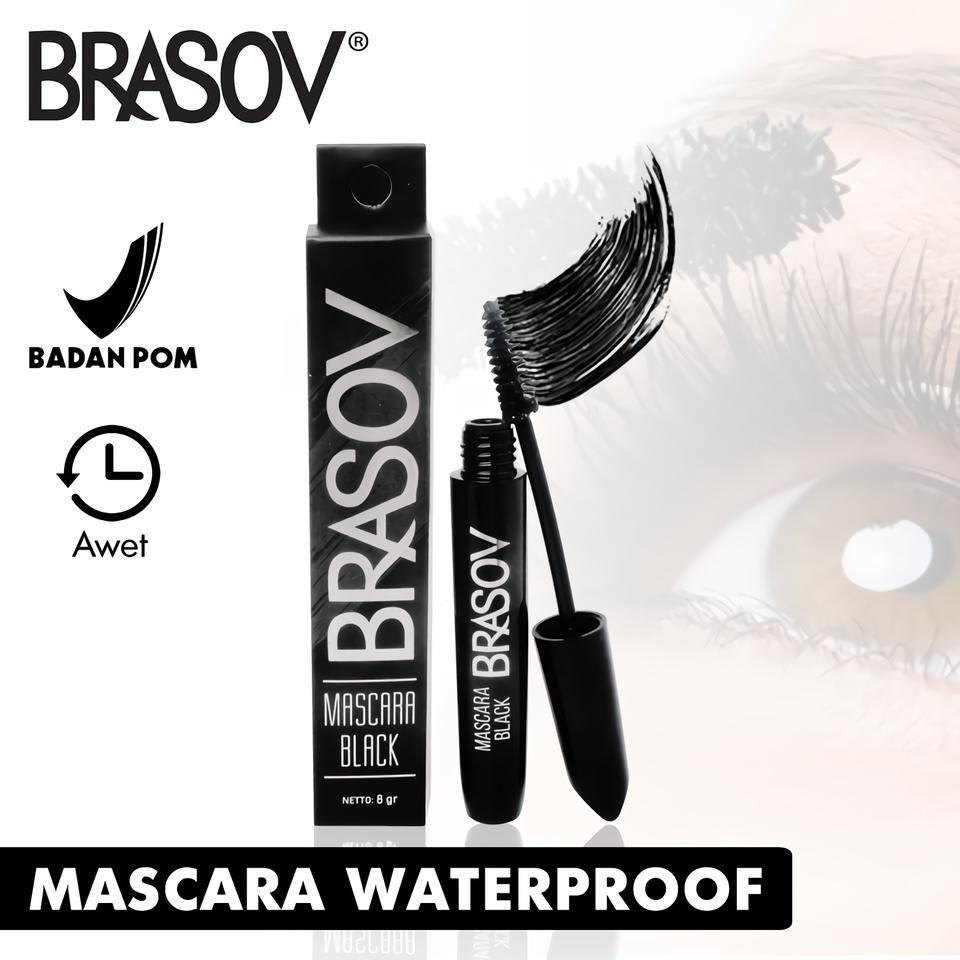 BRASOV MASCARA BLACK WATERPROOF N007141