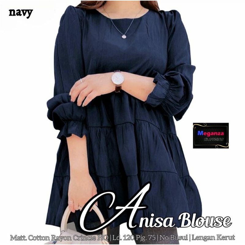 BAJU BLAZER WANITA SUPER JUMBO LD 120 CM ANISA BLAZER WANITA BEAUTY