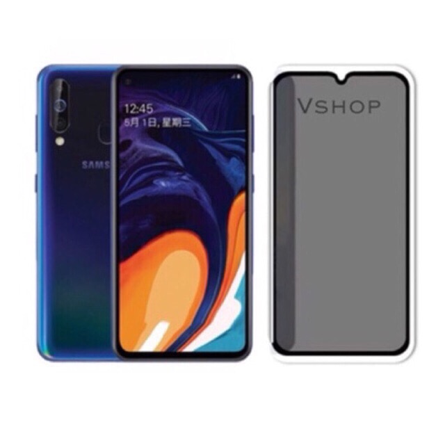 TEMPERED GLASS SAMSUNG A50-A50S ANTY SPY 5D FULL SCREEN COVER