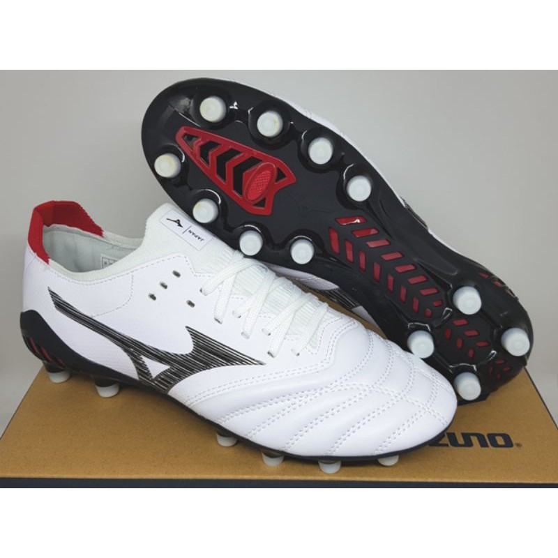 SEPATU BOLA MIZUNO MORELIA NEO 3 WHITE BLACK RED