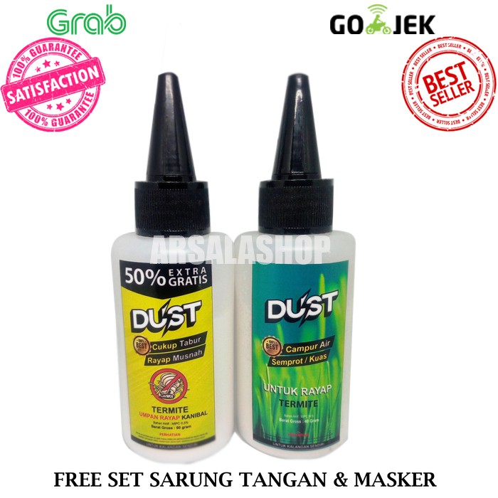 Obat Rayap Tanah dan Umpan Rayap Kayu