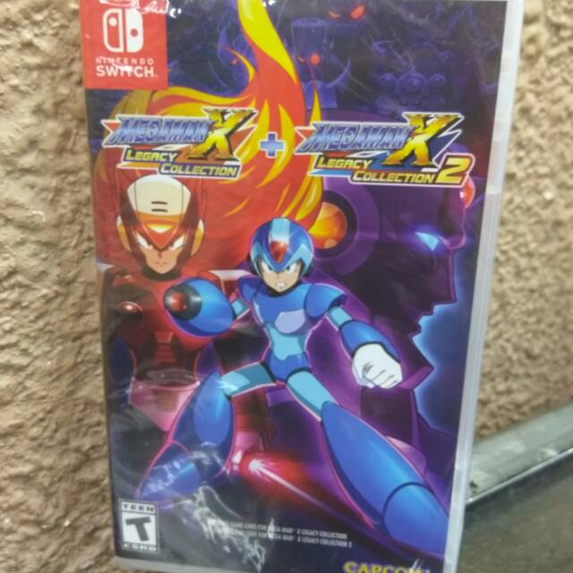 NINTENDO SWITCH MEGAMAN X LEGACY COLLECTION + MEGAMAN X LEGACY COLLECTION 2