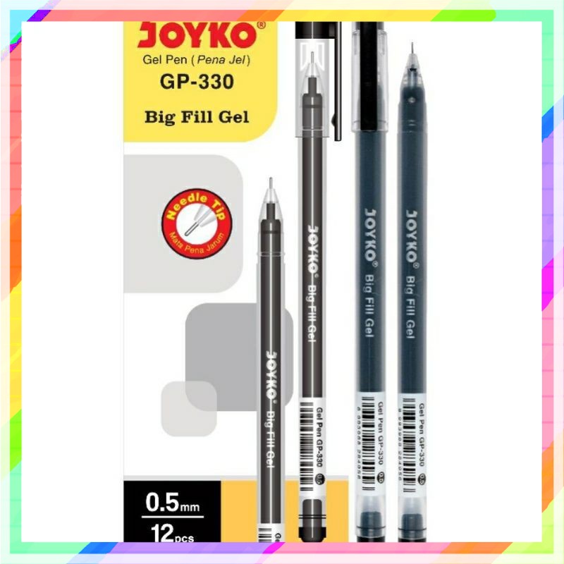 

Pena / Pulpen / Gel Pen Joyko Big Fill GP-330
