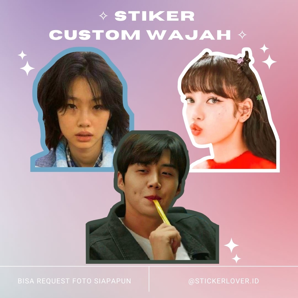 

[PROMO] Stiker Custom Wajah