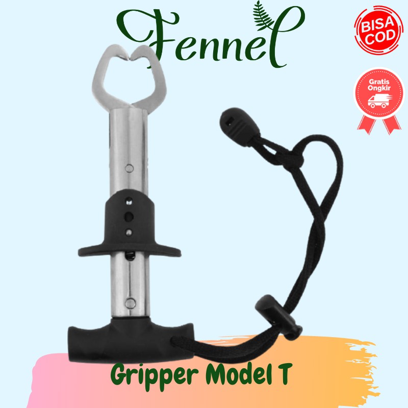 Gripper Penangkap Mulut Ikan Model T