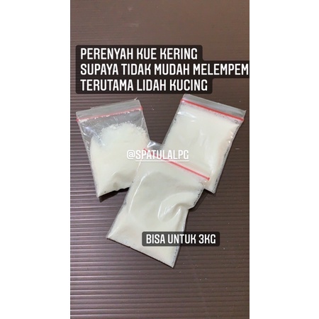 

perenyah kue kering supaya tidak mudah melempem