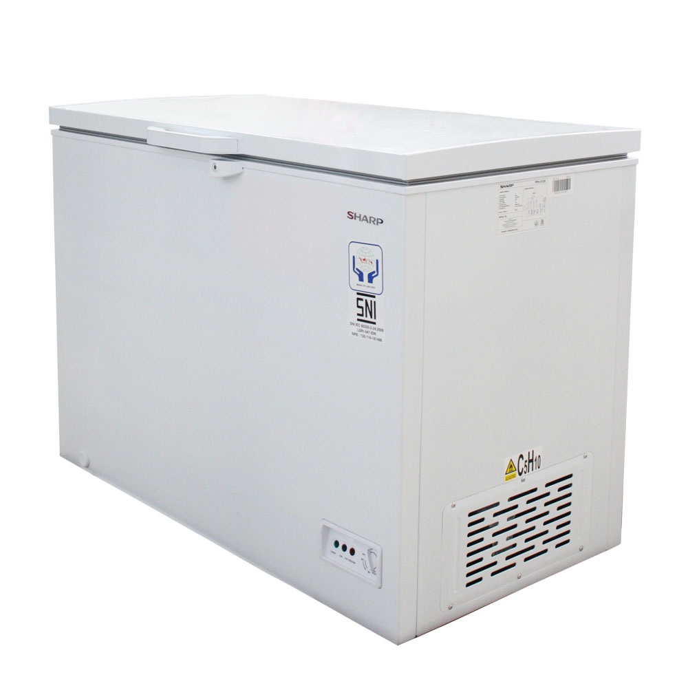 Chest Freezer Box Sharp FRV 310X Kapasitas 300 Liter Original Resmi