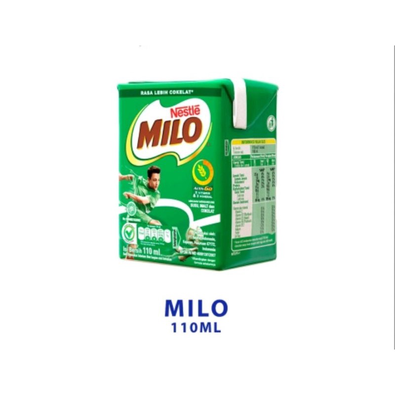 

susu milo 110 ml 2200 per pcs