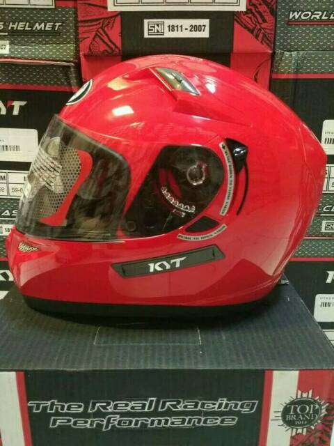 [COD] KYT K2 RIDER K2R SOLID Double VISOR HITAM DOFF / GLOSSY ORIGINAL KYT