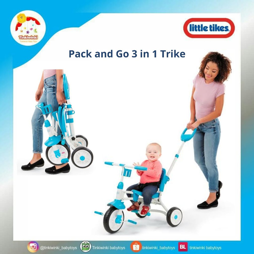 Little Tikes  Pack and Go 3-in1 Trike