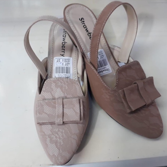 SEPATU FLATSHOES WANITA BRUKAT