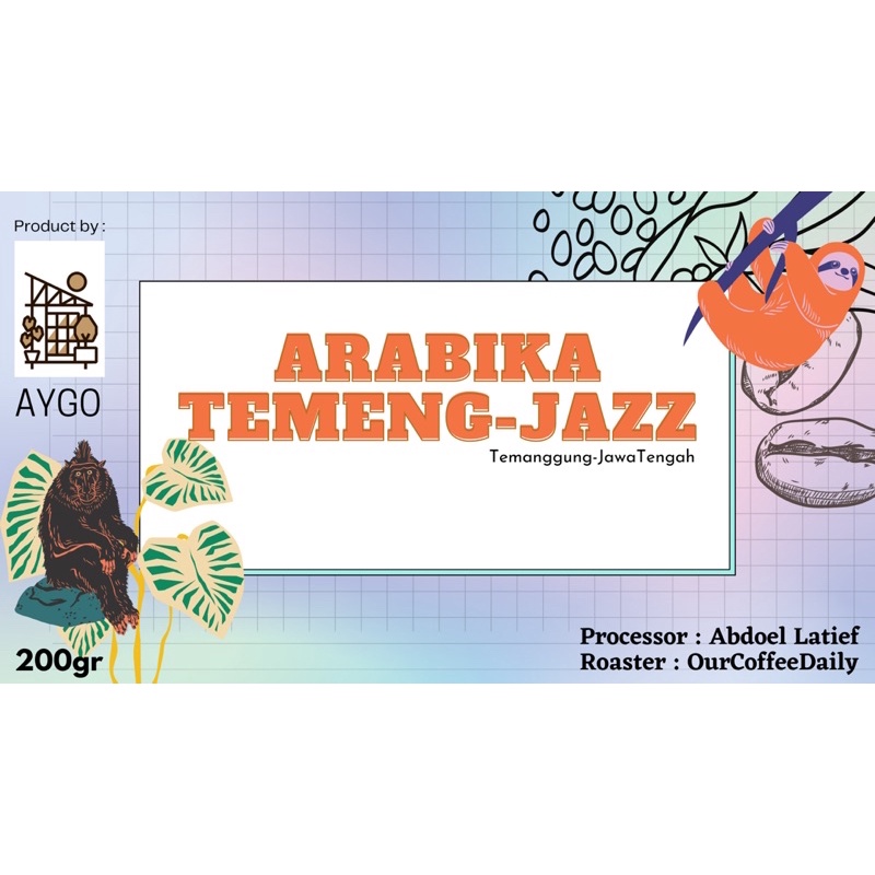 

Temeng-Jazz" Single origin Temanggung fullwash