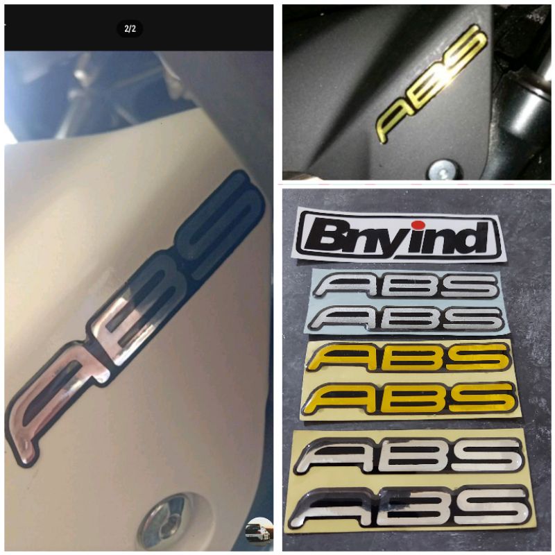 STICKER EMBLEM ABS YAMAHA TIMBUL