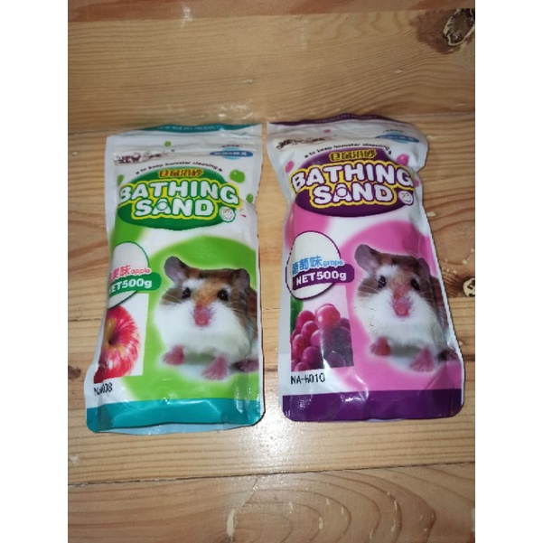 pasir hamster bathing sand 500g