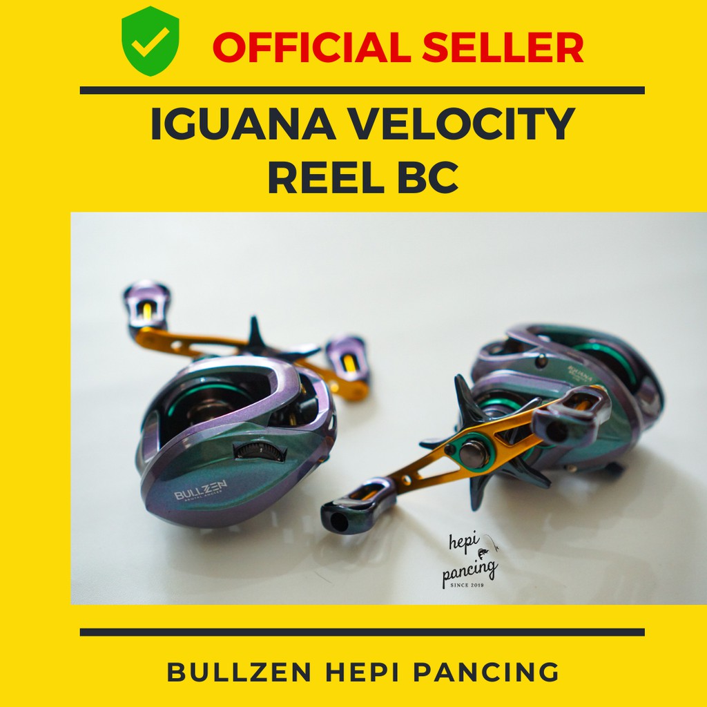 NEW BULLZEN IGUANA VELOCITY REEL BC | REEL BAITCASTING | FREE KAOS