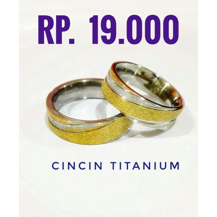 Cincin Titanium harga 1biji Warna Kombinasi Shopee Cincin Titanium harga 1biji Warna Kombinasi Shopee