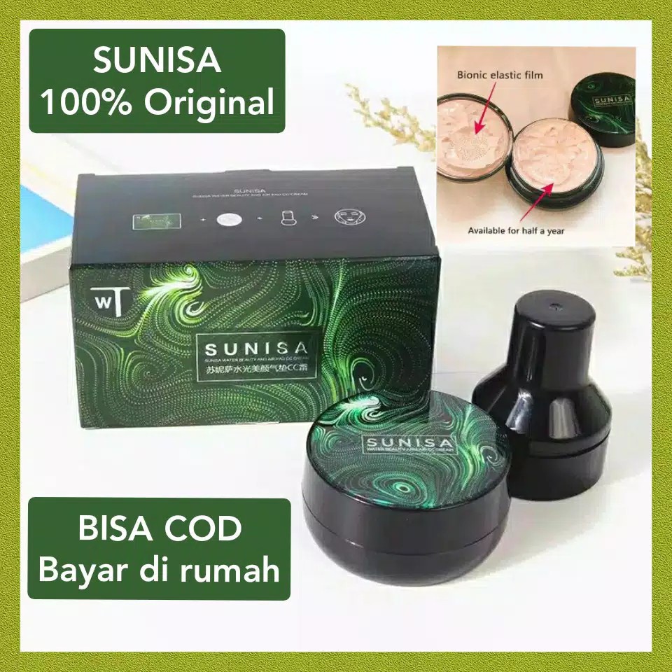 VARIASI NATURAL COD 100% ORIGINAL SUNISA MUSHROOM HEAD AIR CUSHION CC CREAM