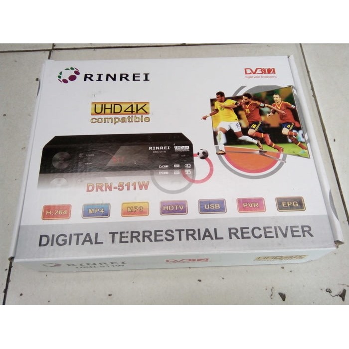 Jual Rinrei Digital Terrestrial Receiver Set Top Box Drn W Indonesia Shopee Indonesia