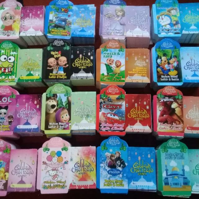 

1000 pcs belom dilem amplop lebaran