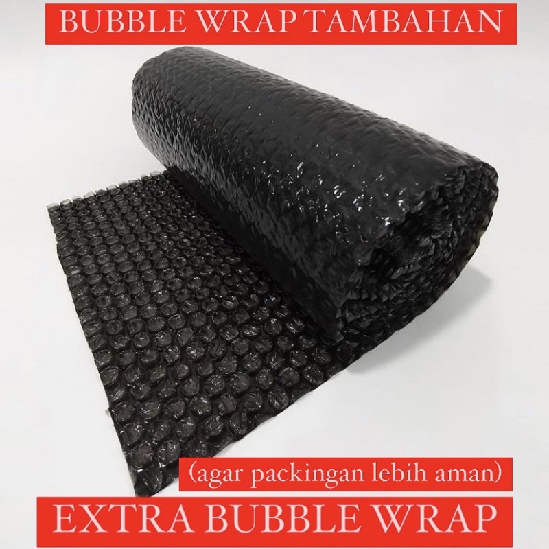 

ParamountKingdom BUBBLE WRAP TAMBAHAN AGAR PACKINGAN PAKET LEBIH AMAN DAN TEBAL