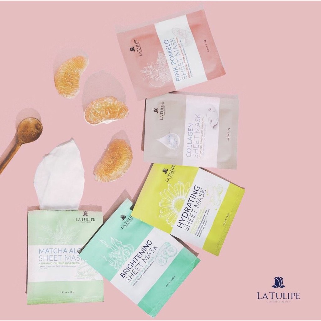 La Tulipe Sheet Mask 23gr