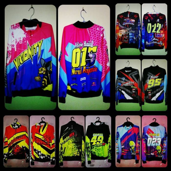 Jaket racing custom