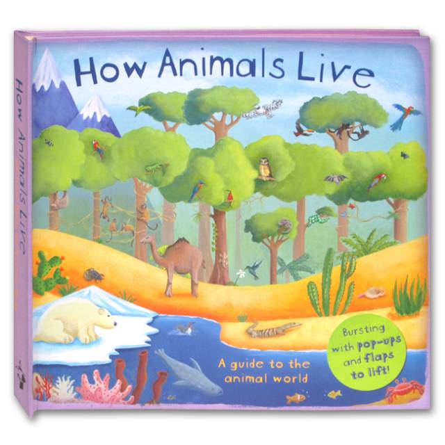 How Animals Live - A guide to the animal world Pop Up Lift The Flap Encyclopedia