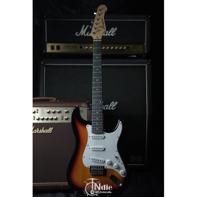 Gitar Elektrik Scorpion MS 100 SB Strato Model