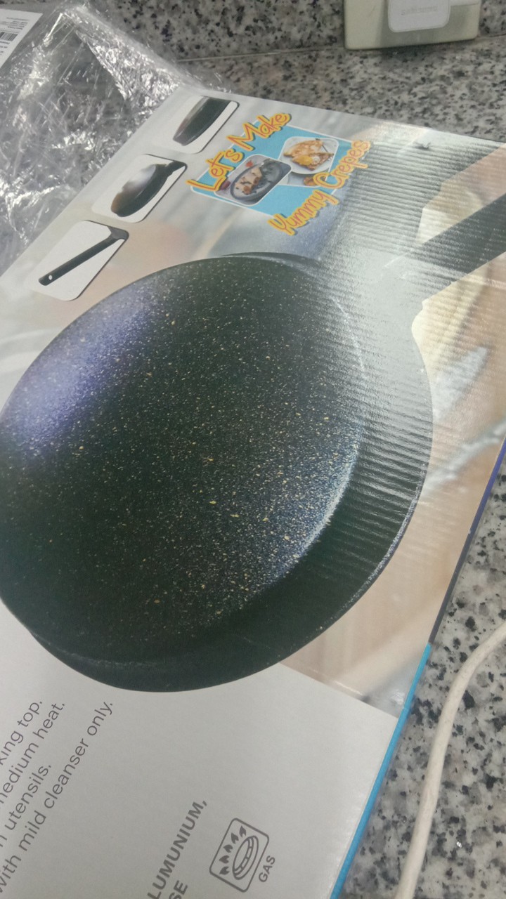 Teflon Suggo Crepes Pan Sg-dcrp22 (22cm) Creper Cetakan Lumpia / Crepe / Risol Wajan Kwalik / Kualik