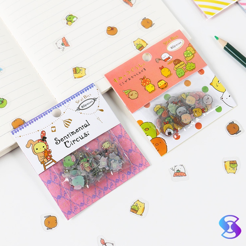 

cartoon stickers Sticker Momo Aesthetic Stiker Buku Diary -Suning Mall