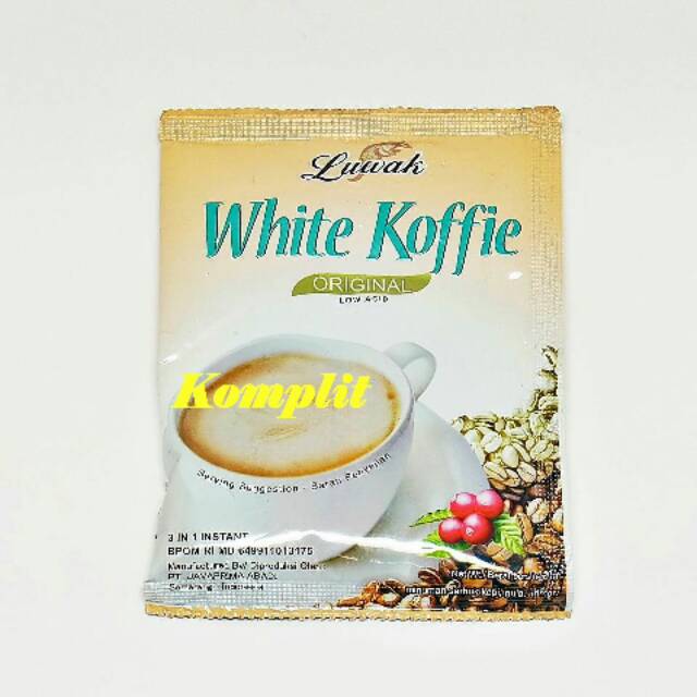 

Luwak white koffie 35gr