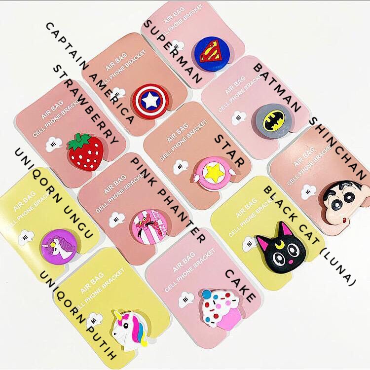 Popsocket Karakter Murah Part 2 / Phone Holder / Popsocket HP / Aksesories Handphone / Acc HP