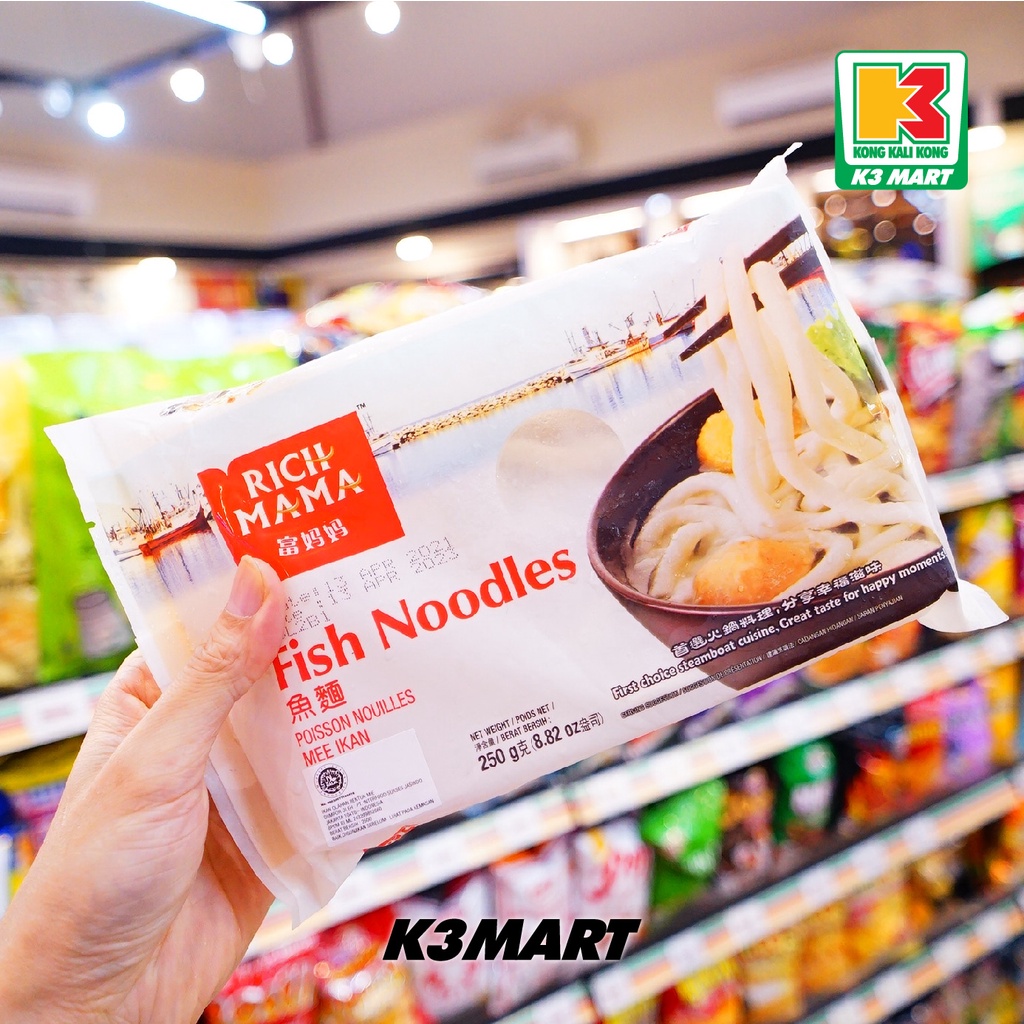 

Rich Mama Fish Noodles 250gr