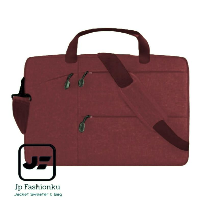 Tas Laptop 14 inch Selempang Laptop Jinjing / Laptop Case/ Pelindung Laptop/ Cover Laptop