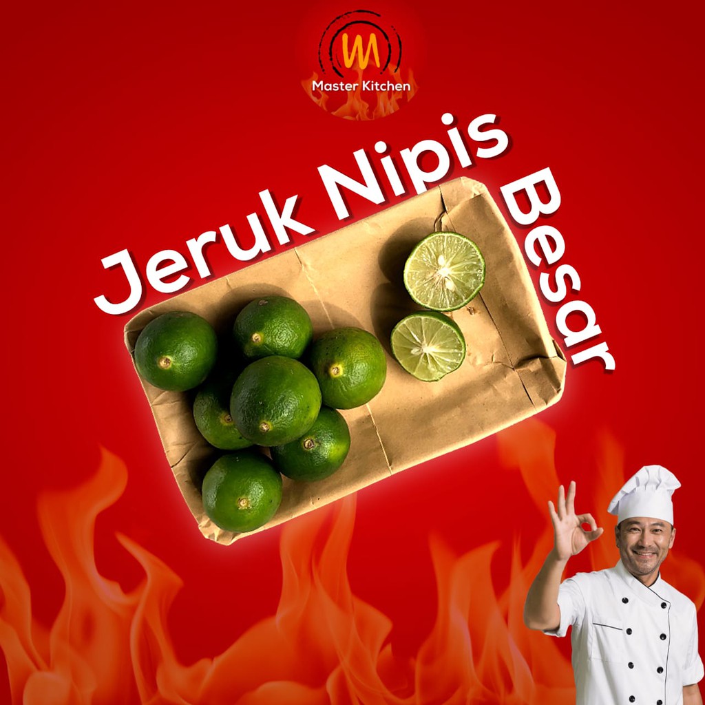 

Jeruk Nipis Besar 100gr - Master Kitchen