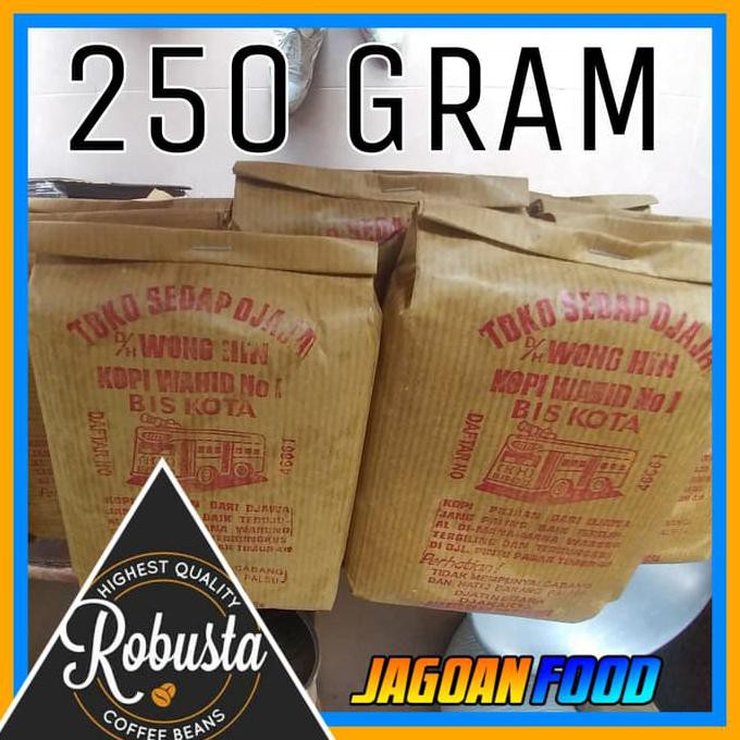 

250 GRAM KOPI ROBUSTA BIS KOTA SEJAK 1954 BUKAN ARABIKA / KOPI HIJAU