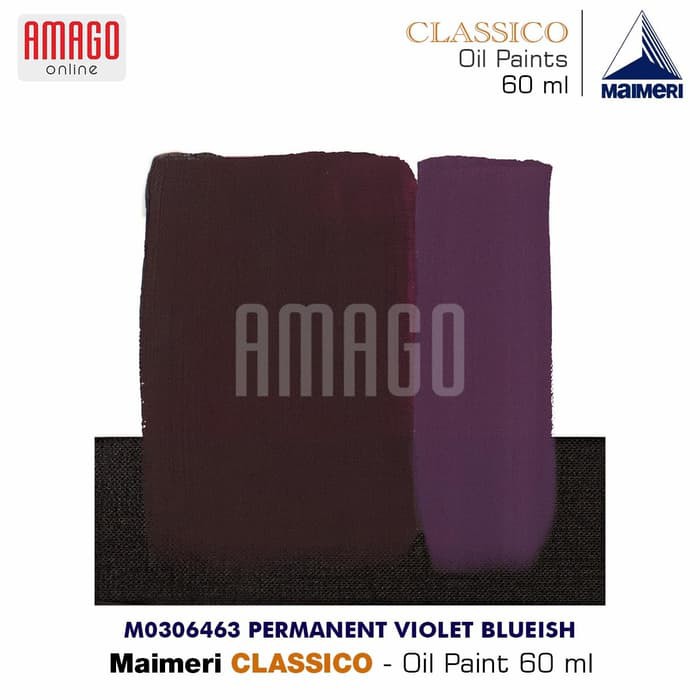 MAIMERI CLASSICO -OIL PAINT- PERMANENT VIOLET BLUEISH -60ML - M0306463