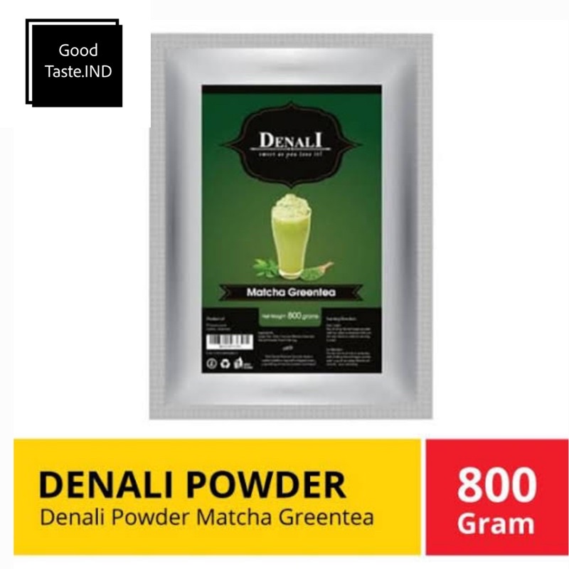 

Denali Powder - Matcha Greentea 800gr