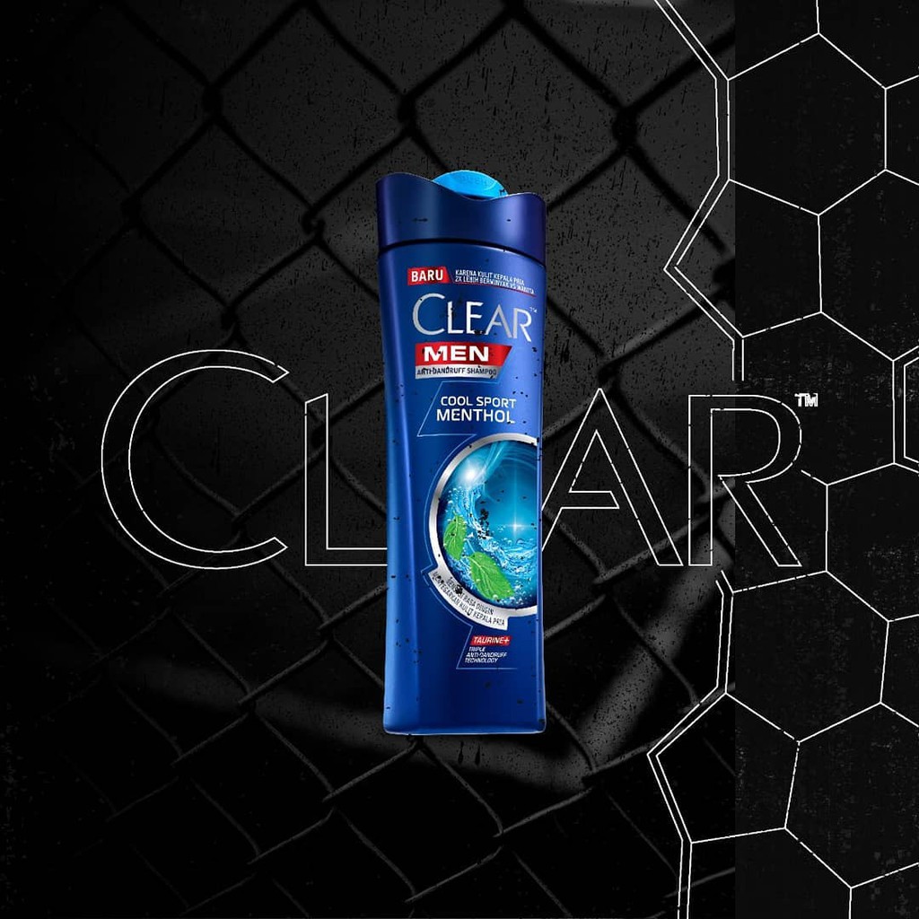 Clear Shampoo Cool Sport Menthol Men 300 ML