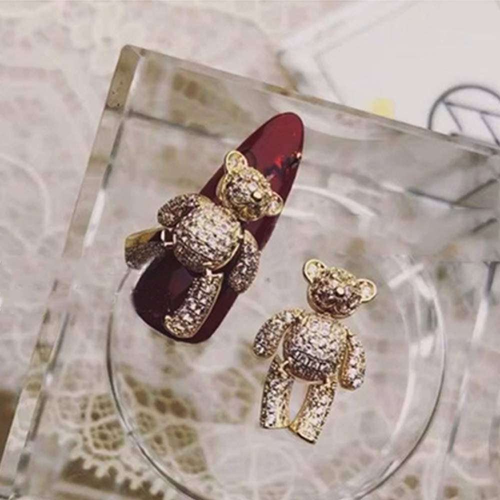 Mxbeauty Hiasan Kuku 3d Diy Bentuk Kupu-Kupu Dengan Kristal Imitasi Untuk Nail Art