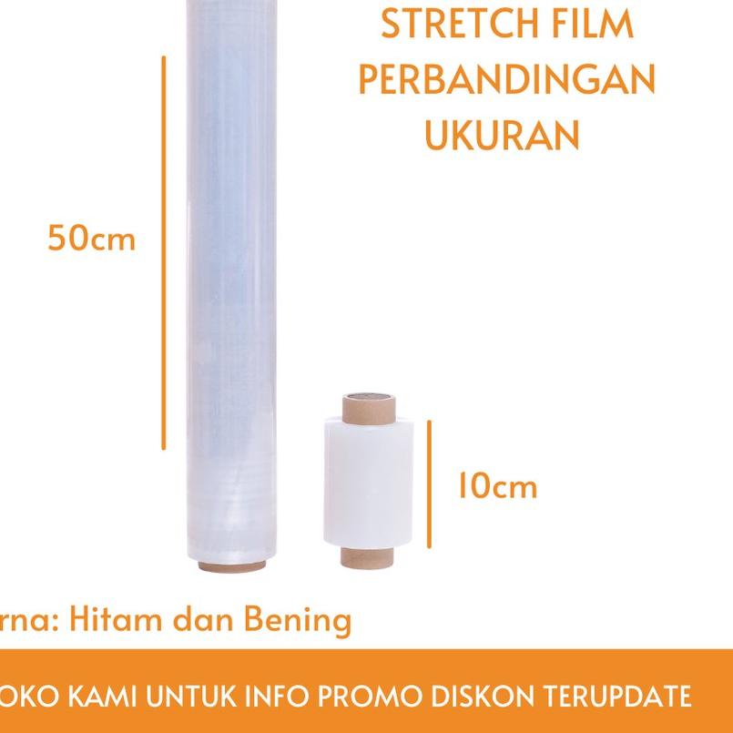 

Stretch Film (50cm x 100m x 17mic)