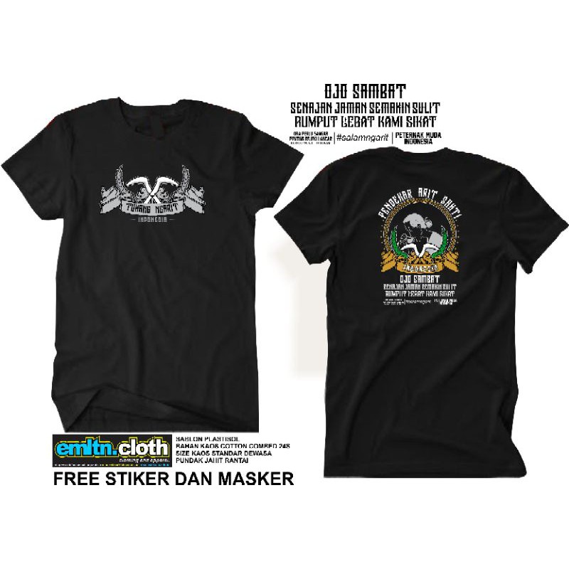 KAOS DISTRO PETERNAK (COD) PENDEKAR ARIT SAKTI // TUKANG NGARIT MILENIAL