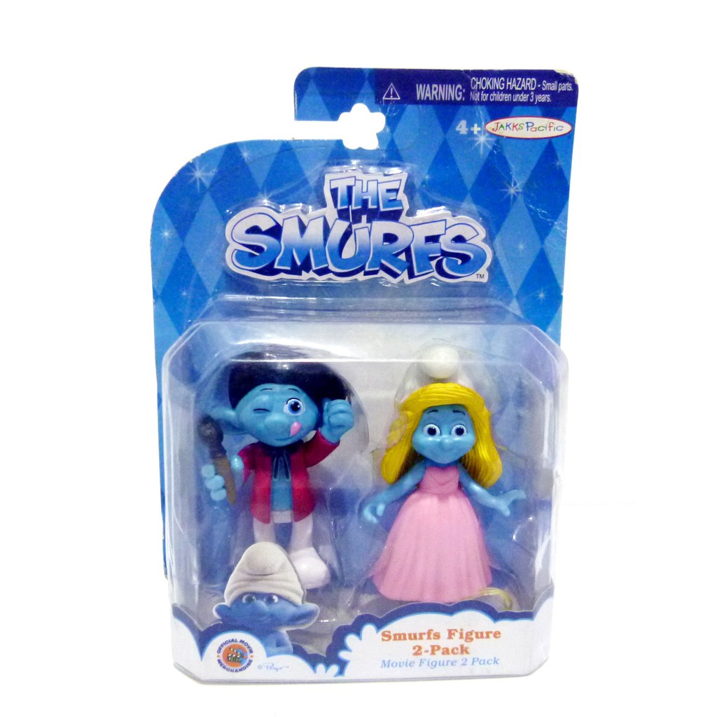Action Figure Smurfette The Smurfs Figure 2 pack Original Jakks