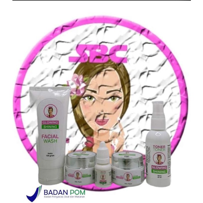 SBC glowing paket glowing BPOM