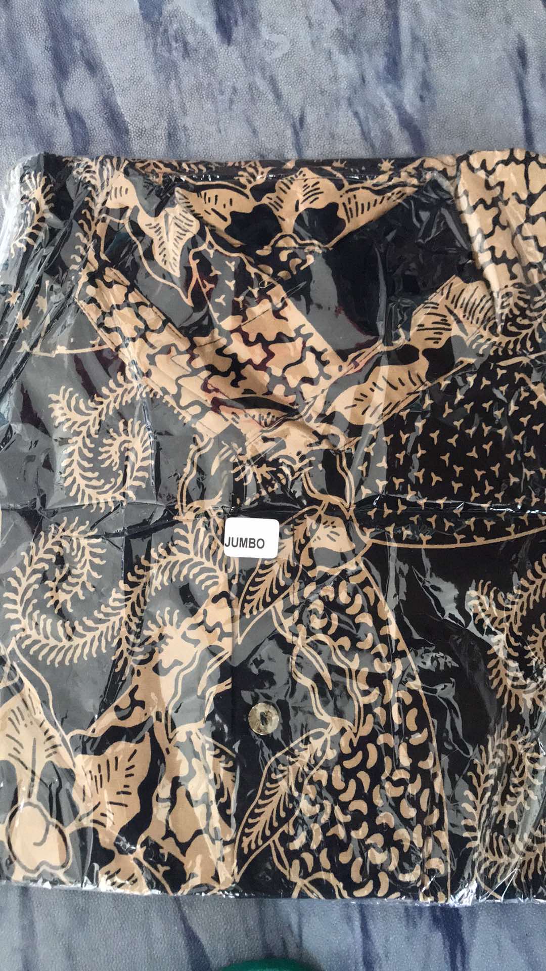 Denis Man Standar / Jumbo - Kemeja Batik Pri Lengan Pendek