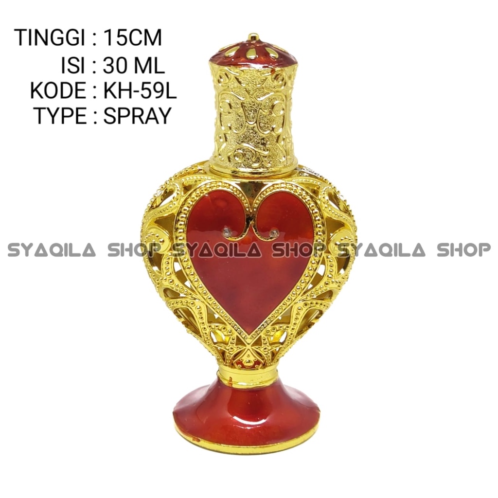 Botol Parfum Kosong Casa Love 30ml Botol Spray 30 ML