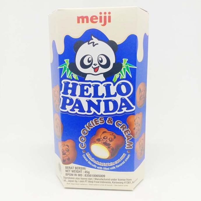 

#@#@#@#@] MEIJI HELLO PANDA COOKIES & CREAM 45 GR