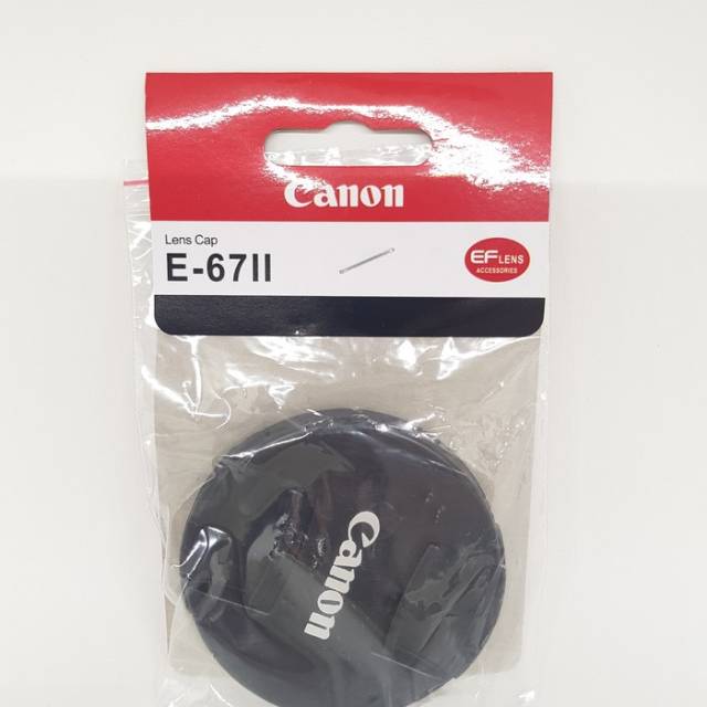 Tutp lensa cap 67mm tutup lensa canon 67mm