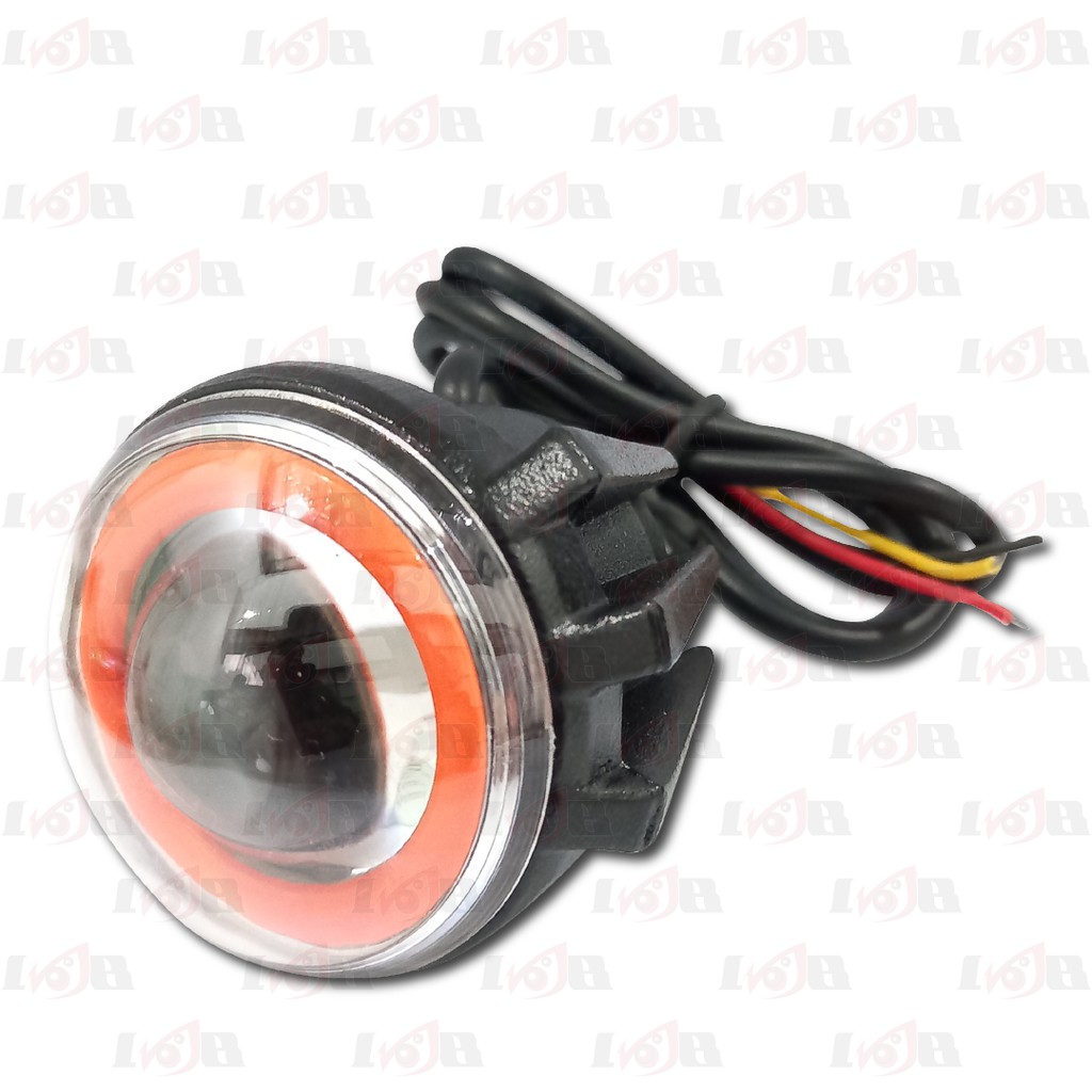 Lampu Sorot Spion U18 Projector Lensa Tembak Angel Eyes Laser LED Cree 12v