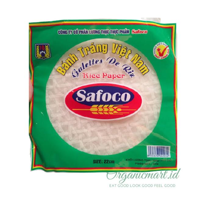 

best seller] Banh Trang Safoco Kulit Lumpia Vietnam Rice Paper- 300 Gram- 22 Cm